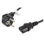 Lanberg Cable de Alimentación CA-C13C-11CC-0050-BK Schuko a IEC320 C13 5m